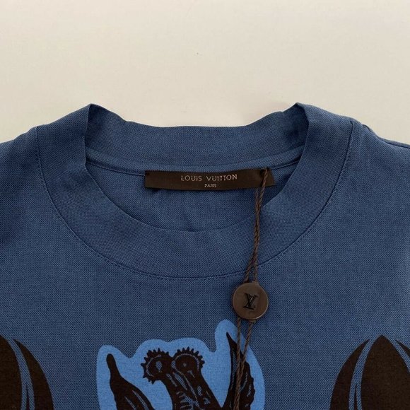 New Authentic Louis Vuitton Chapman Giraffe TShirt - Picture 10 of 13